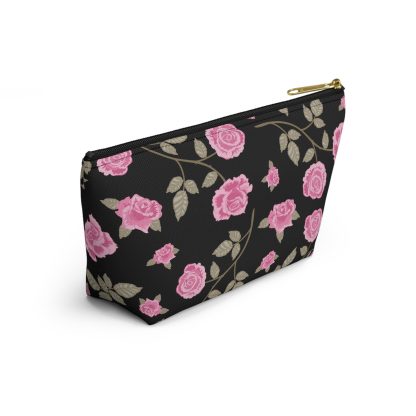 Midnight Rose Pattern Cosmetic Bag - Image 2