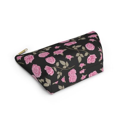 Midnight Rose Pattern Cosmetic Bag - Image 3