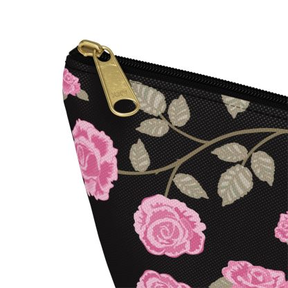 Midnight Rose Pattern Cosmetic Bag - Image 4