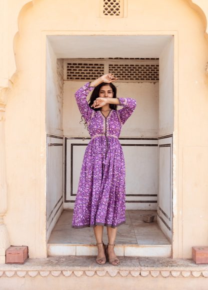 New Sakura Bohemian Midi Dress - Image 5
