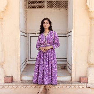 New Sakura Bohemian Midi Dress