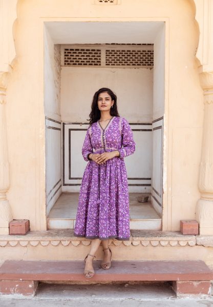 New Sakura Bohemian Midi Dress