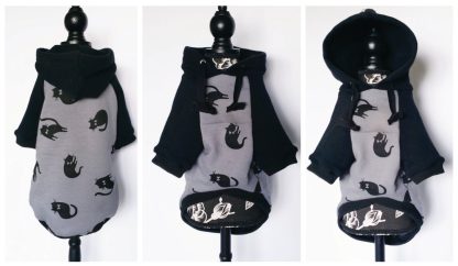 Cat Print Pet Hoodie - Image 5