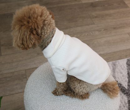 Pet Light Pink Shawl Collar Cardigan - Image 2