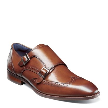 Men's pointed leather shoes