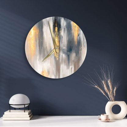 Modern art wall clock - Image 4