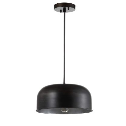 Modern minimalist black dome chandelier - Image 3