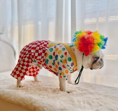 Clown Puppy Pet Costume - Image 6