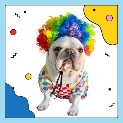 Clown Puppy Pet Costume - Image 4
