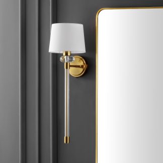 Elegant Long Rod Wall Sconce