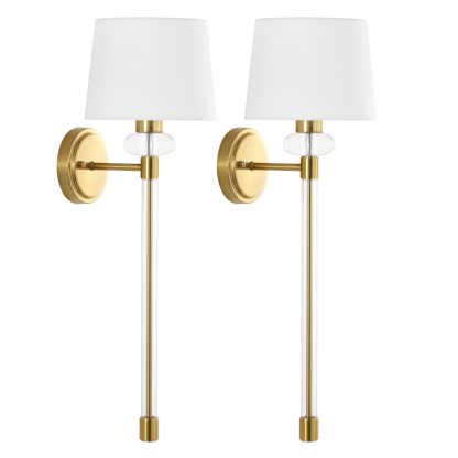 Elegant Long Rod Wall Sconce - Image 2