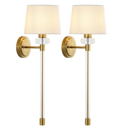 Elegant Long Rod Wall Sconce - Image 3