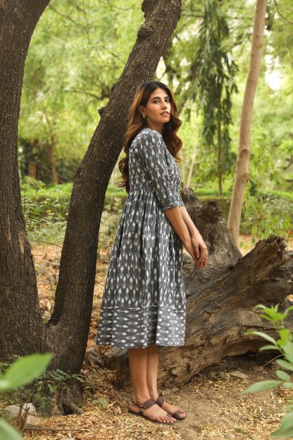 Summer grey dress - Image 4