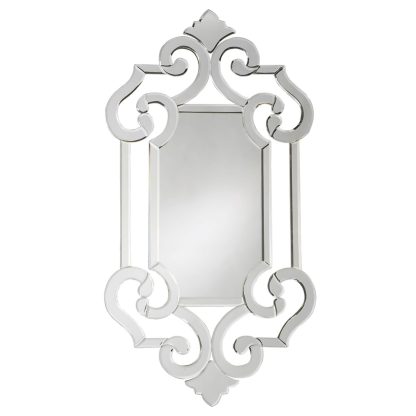 Rectangular Venetian Decorative Wall Mirror