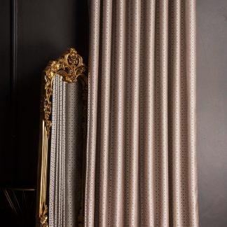 Light luxury jacquard curtains