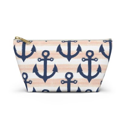 Navy Anchor Cosmetic Case