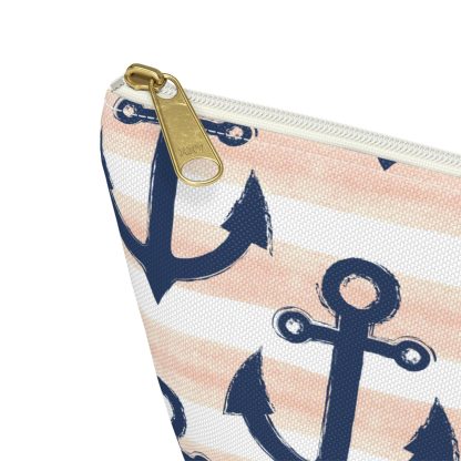 Navy Anchor Cosmetic Case - Image 4