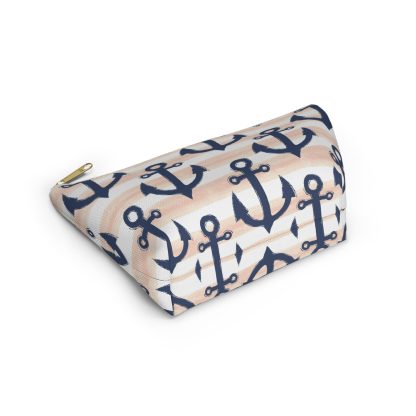 Navy Anchor Cosmetic Case - Image 3