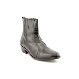 Men's Flat Toe Side Zip Boots