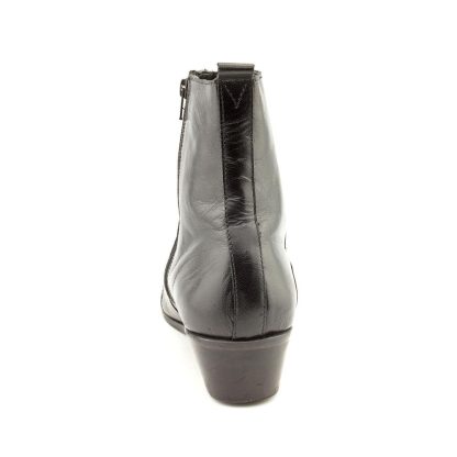 Men's Flat Toe Side Zip Boots - Image 3