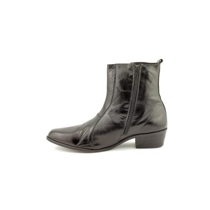 Men's Flat Toe Side Zip Boots - Image 2