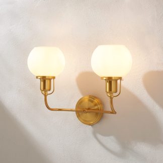 Retro Double Ball Wall Lamp