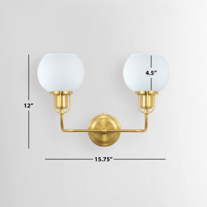 Retro Double Ball Wall Lamp - Image 2