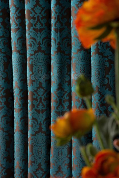 Vintage Jacquard Blackout Curtains - Image 8