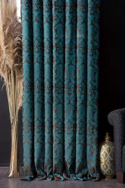 Vintage Jacquard Blackout Curtains - Image 5