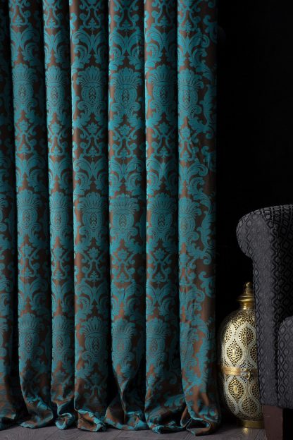 Vintage Jacquard Blackout Curtains - Image 4