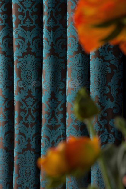 Vintage Jacquard Blackout Curtains - Image 3
