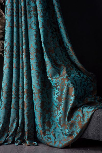 Vintage Jacquard Blackout Curtains - Image 2