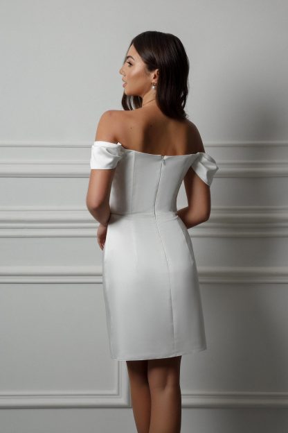 Short Tulle Wedding Dress - Image 3