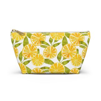 Fresh lemon pattern cosmetic bag