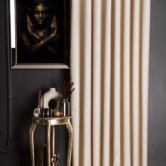 High light-blocking cotton and linen curtains