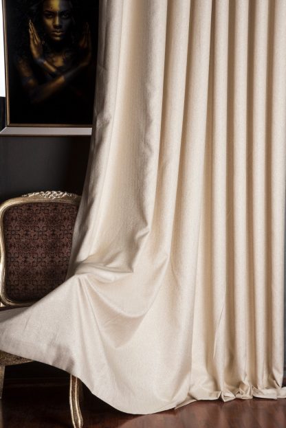 High light-blocking cotton and linen curtains - Image 4