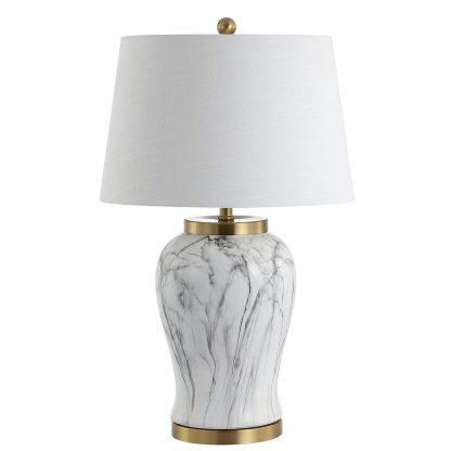 Ceramic Marble LED Table Lamp - Image 4