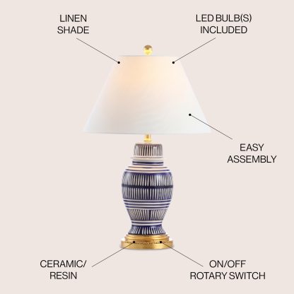 Ceramic Modern Coast LED Table Lamp - Image 4
