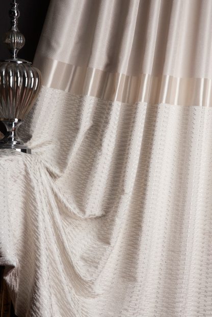 High-quality textured striped blackout curtains - Image 4