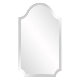 Arched bevel wall mirror