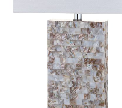 Shell and crystal LED table lamp - Image 2