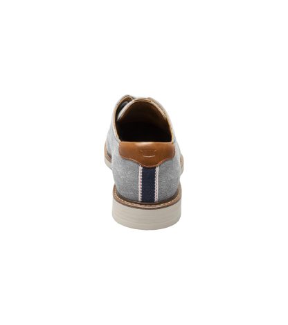 Men's canvas flat toe oxford shoes - Image 3