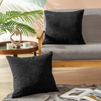 Dark Grey Waffle Pillowcase