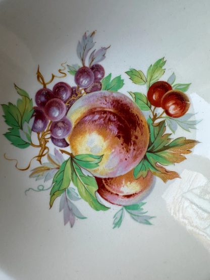 Fruit painted ceramic bowl - Image 2