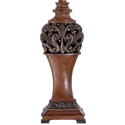 Retro carved table lamp - Image 3