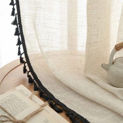 Tassel decorative curtains - Image 5