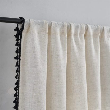 Tassel decorative curtains - Image 3