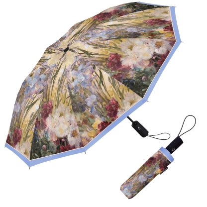 Monet Garden Folding Umbrella - Image 4