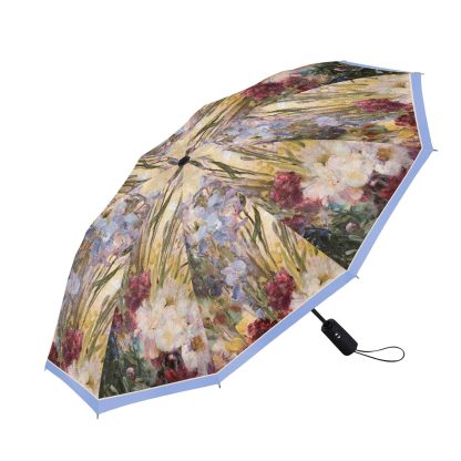Monet Garden Folding Umbrella - Image 2