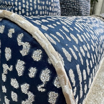 Polka dot cylindrical pillow - Image 3
